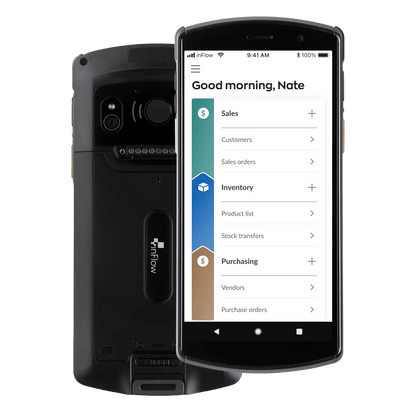 inFlow Smart Scanner 3 (DT50S) – Rugged Android 13 Handheld Computer with 1D/2D Barcode Laser & Dual-SIM 4G LTE